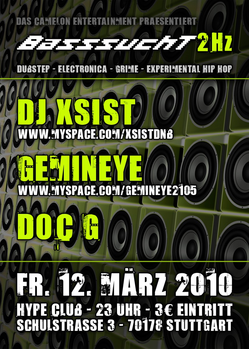 Basssucht 2Hz Basssucht 2Hz